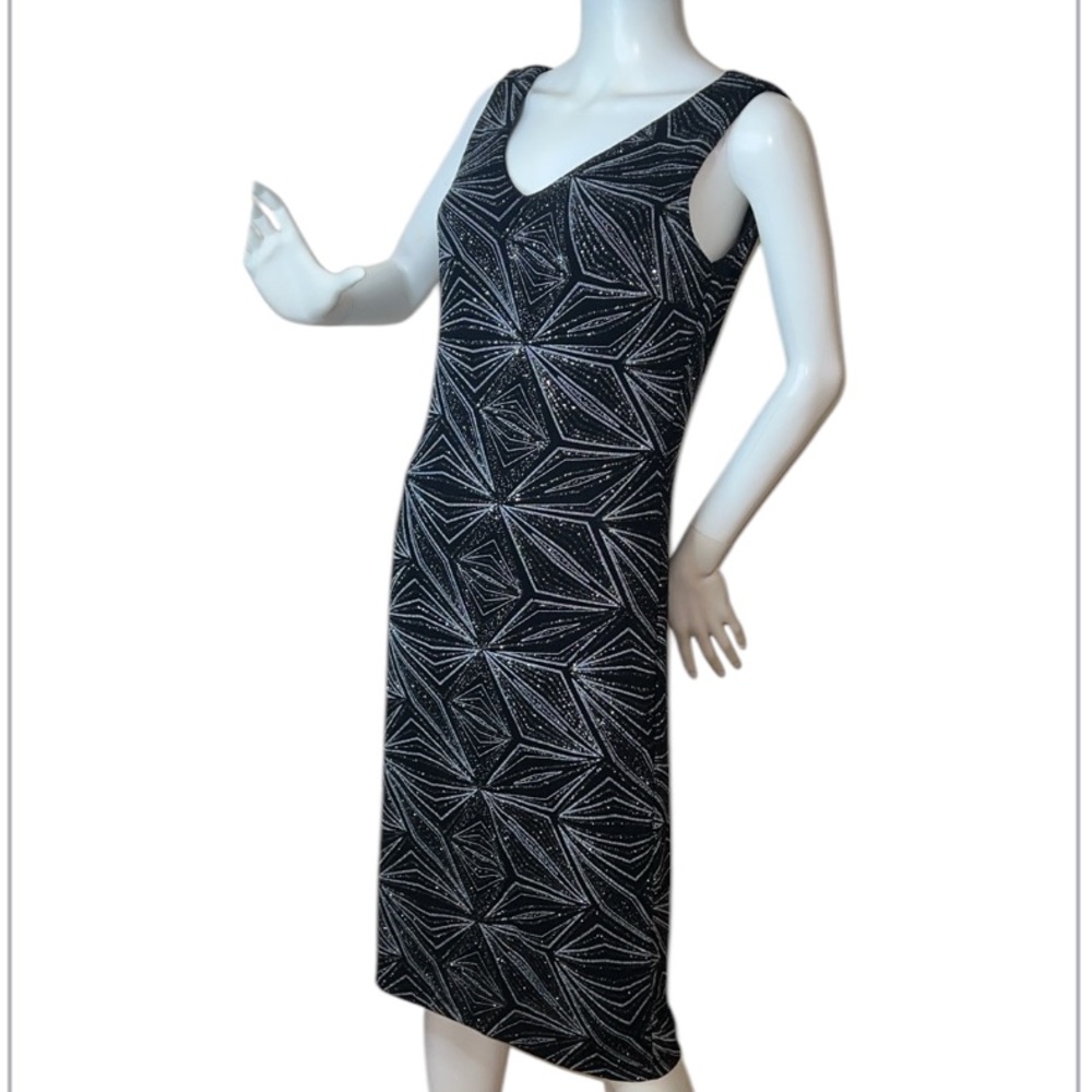 Cloth & People Mankind glitter Cocktail dress size L fully-lined bodycon  / NWT